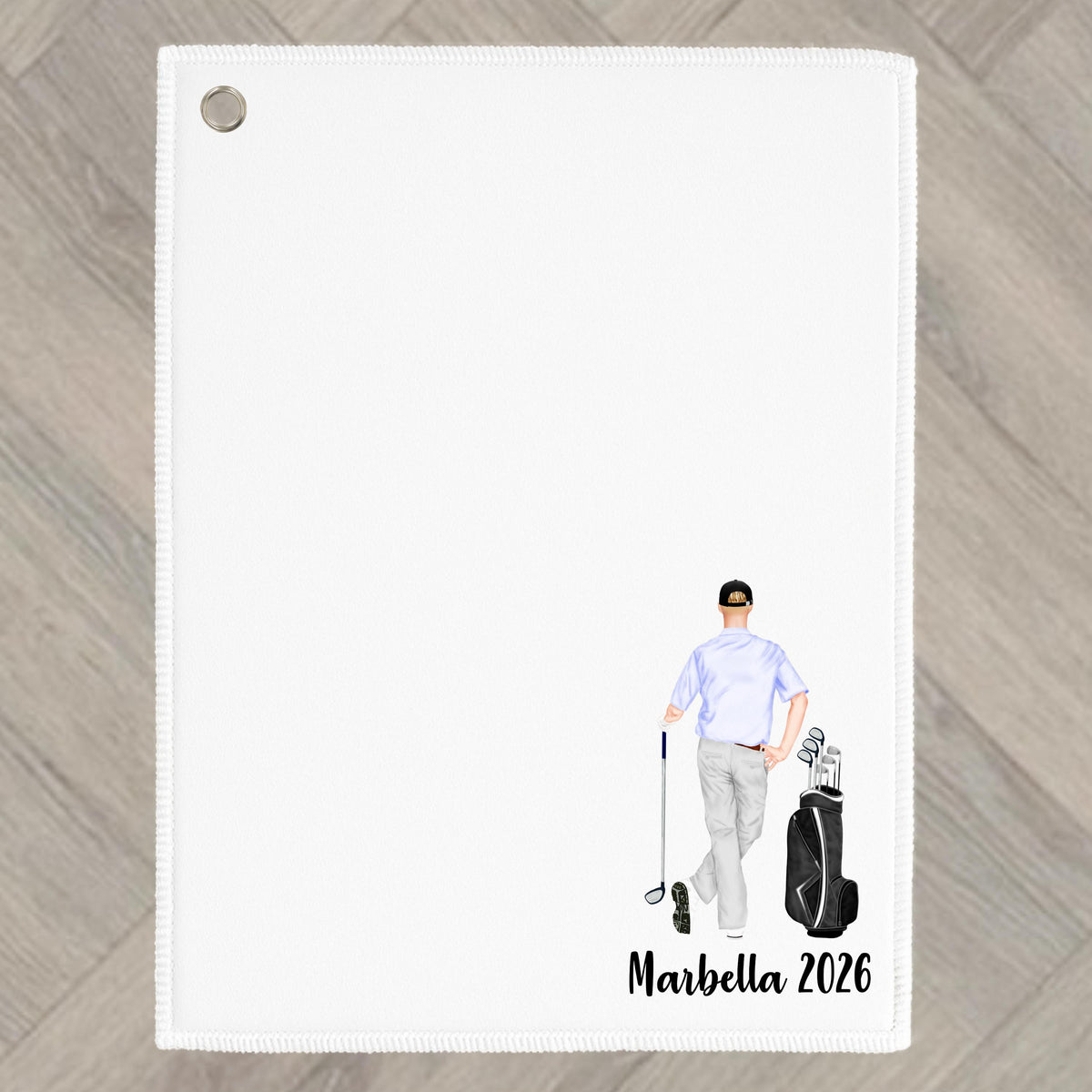 Golf Towel Personalised Gift for man