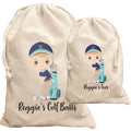 Boys Golf Ball & Tee Bag Golfer Gift Set Personalised