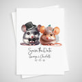 Mouse Save the Date Wedding Card