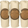 5 year anniversary personalised wine gift bag Wood wine barrel champagne prosecco