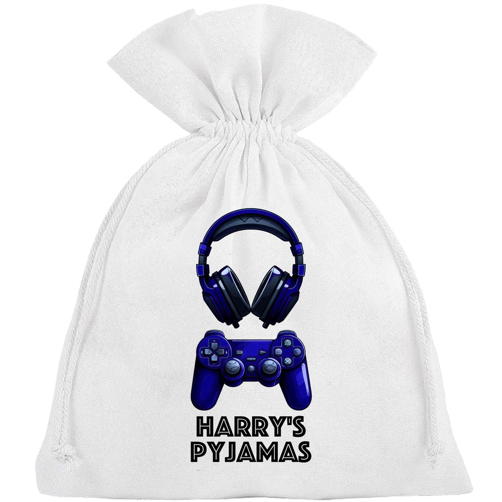 Gamer Pyjama Bag Personalised PJs