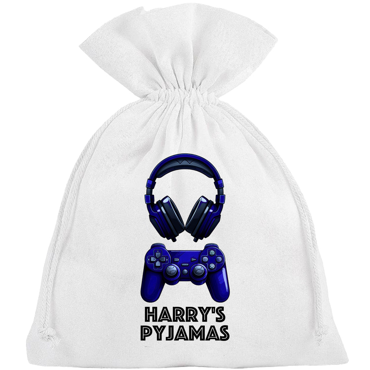 Gamer Pyjama Bag Personalised PJs