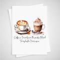 Personalized Coffee Bestie Card