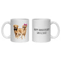 Golden Retriever Personalised anniversary Mug Dogs Gift