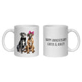 Great Dane Anniversary Personalised Mug Dogs Gift