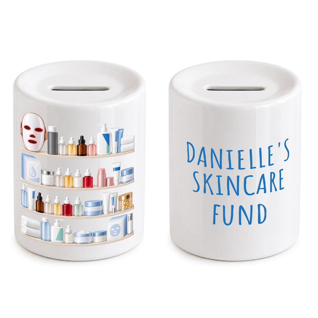Personalised Handbag Fund Money Box Gift for Her bag purse
