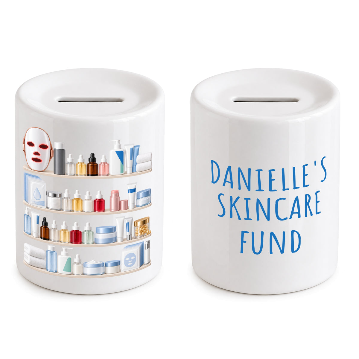 Personalised Handbag Fund Money Box Gift for Her bag purse